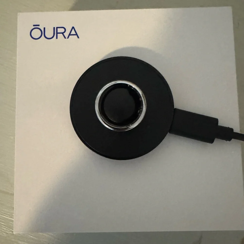 Oura Ring Gen 3 Horizon Silver Size US 6